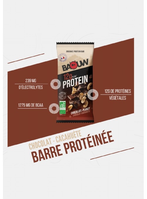 Baouw Barre Protéinée Bio /...