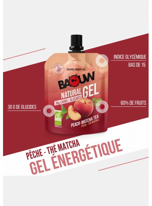 Baouw Gel naturel bio Pêche...